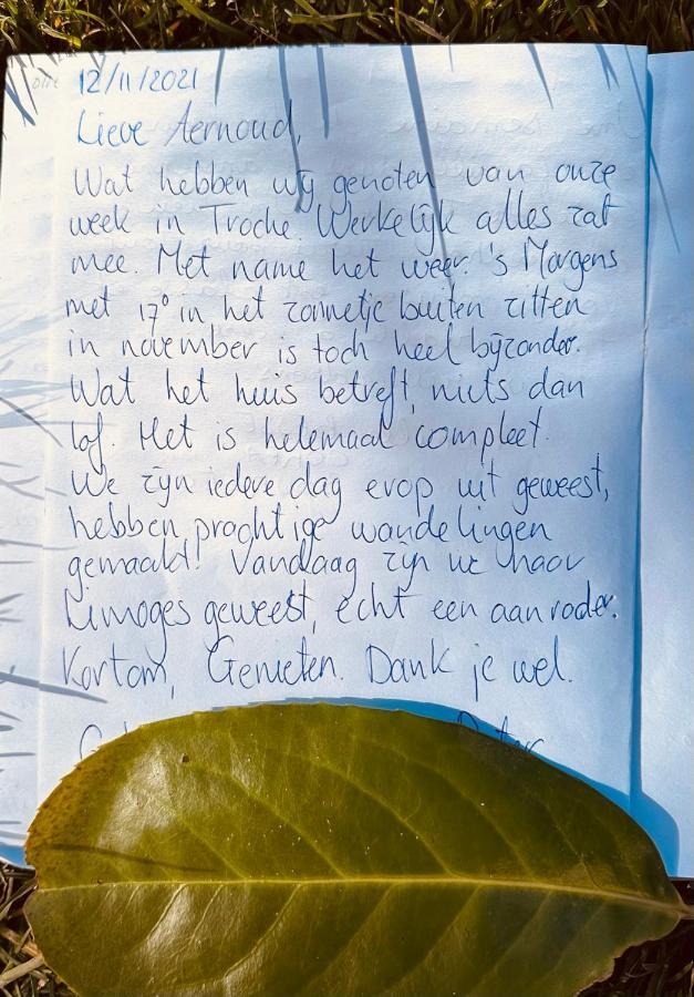 Villa De Vacances L'Ancienne Ecole Troche Eksteriør bilde